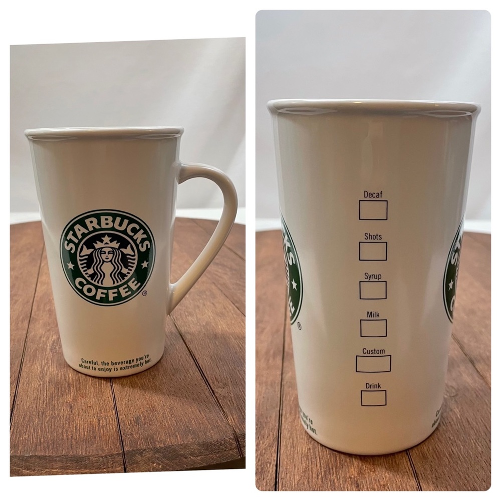 Starbucks Ceramic Paper Cup Replica Mug